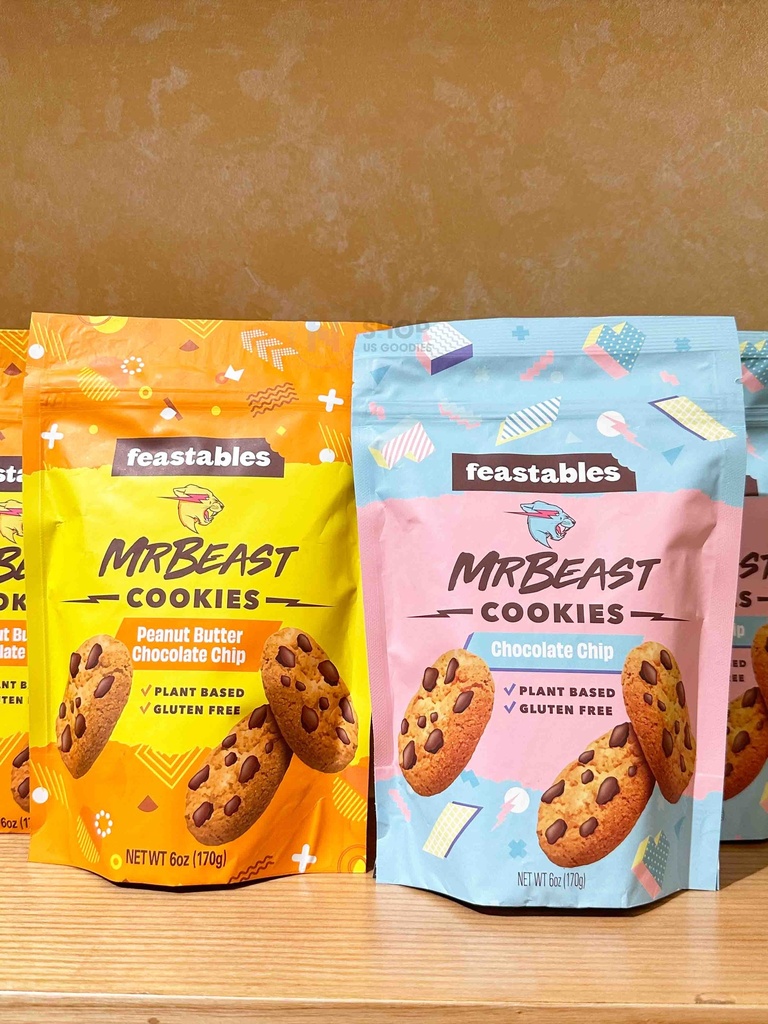 Feastables MrBeast Chocolate Chip Cookies (6oz)