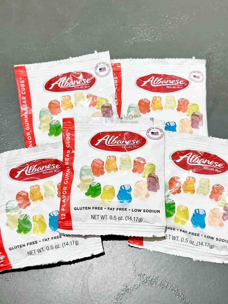 Albanese 12 Flavor Gummi Bear Cubs