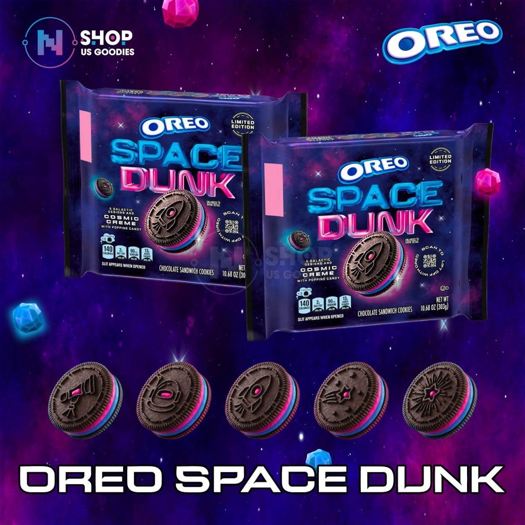 Oreo Space Dunk Chocolate Cookies (10.68oz)