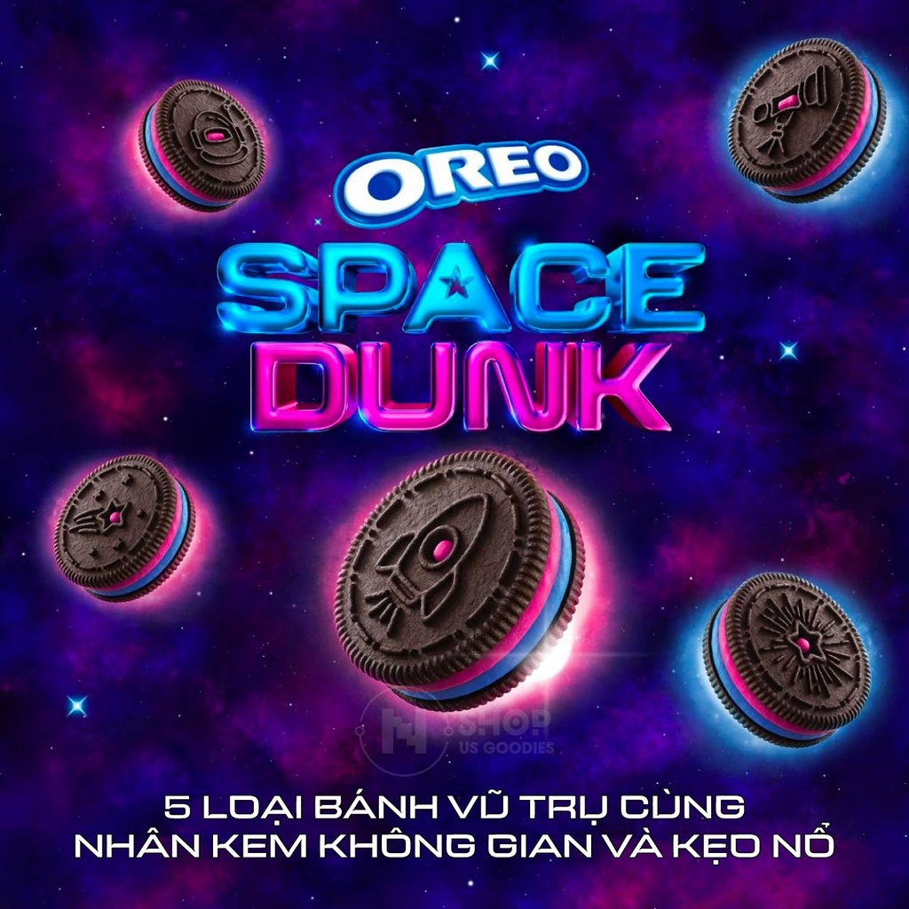 Oreo Space Dunk Chocolate Cookies (10.68oz)