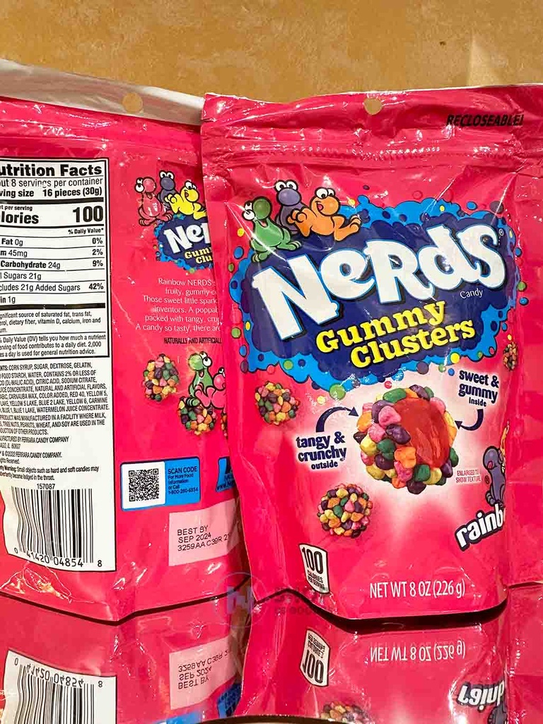 Nerds Gummy Clusters Rainbow (8oz)