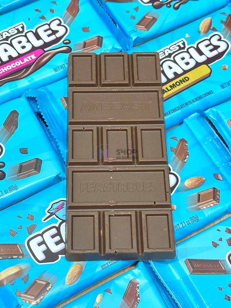 [USA] Feastables MrBeast Dark Chocolate Bar (2.1oz)