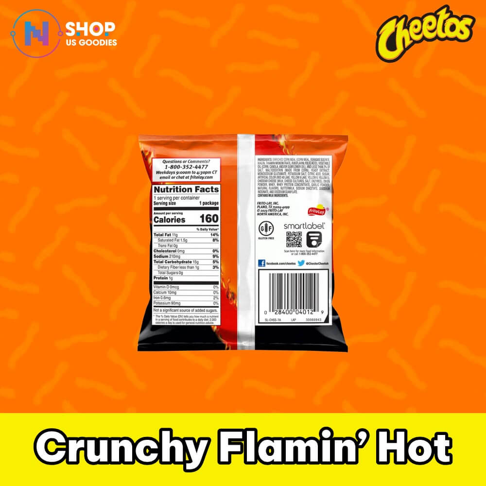 Cheetos Crunchy Flamin' Hot (1oz)