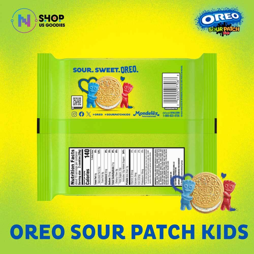 OREO Sour Patch Kids Sandwich Cookies (10.68oz)