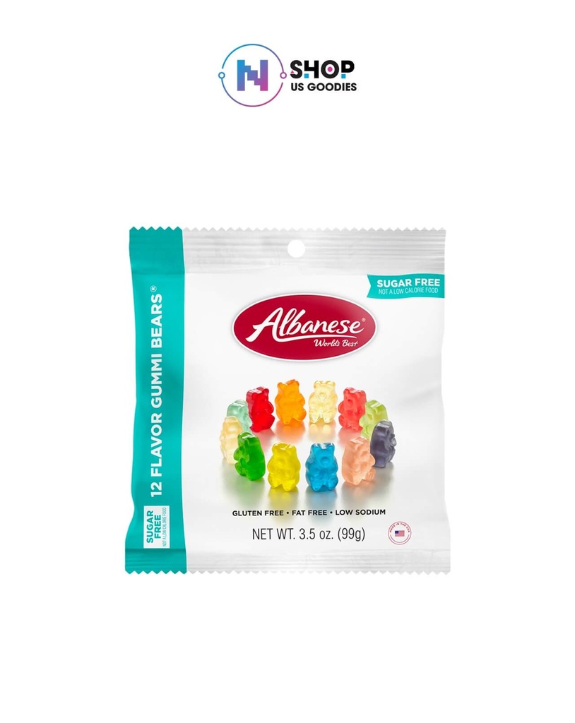 Albanese Sugar Free 12 Flavor Gummi Bears