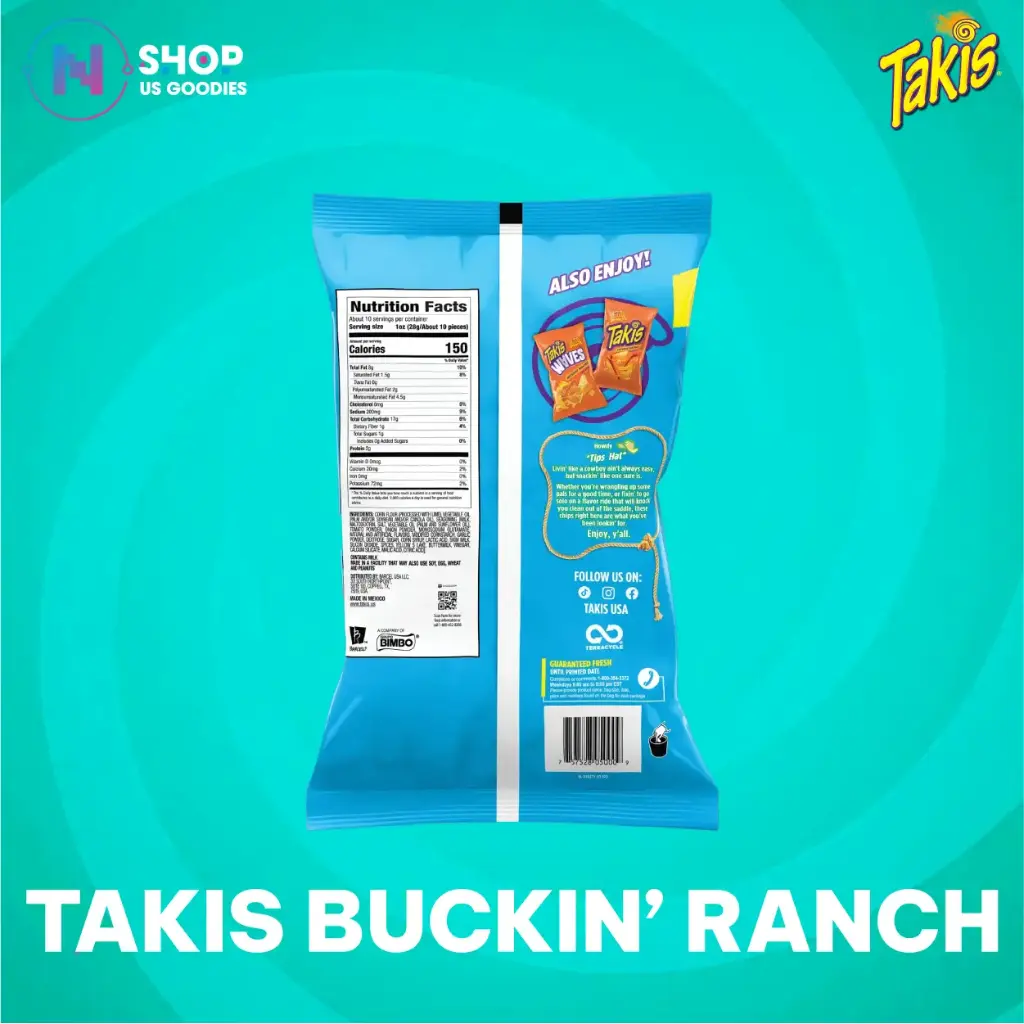 Takis Buckin' Ranch (9.9oz)