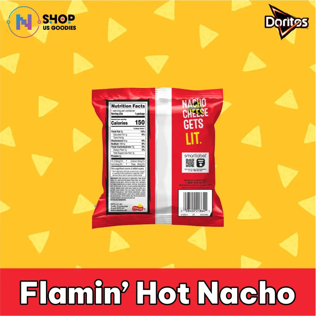 Doritos Flamin' Hot Nacho (1oz)