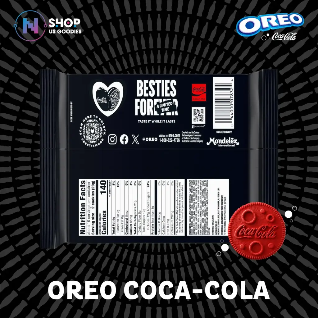 OREO Coca-Cola Zero Cookies (10.68oz)