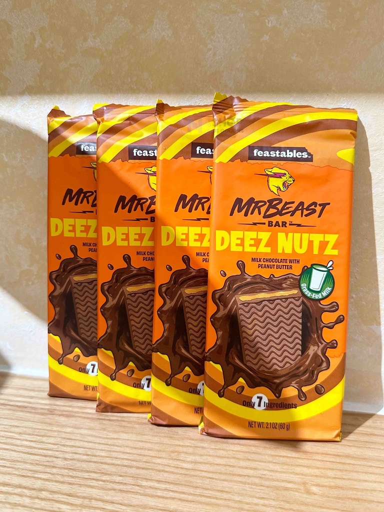 Feastables MrBeast DEEZ NUTZ (2.1oz)