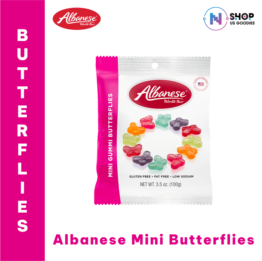 Albanese Mini Gummi Butterflies