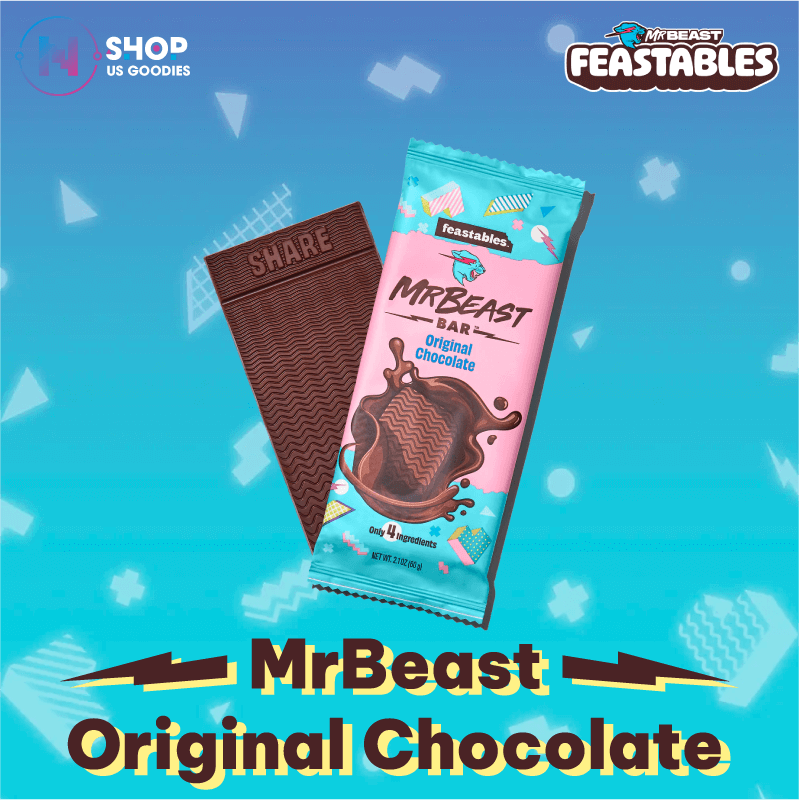 [International] Feastables MrBeast Original Chocolate Bar (2.1oz)