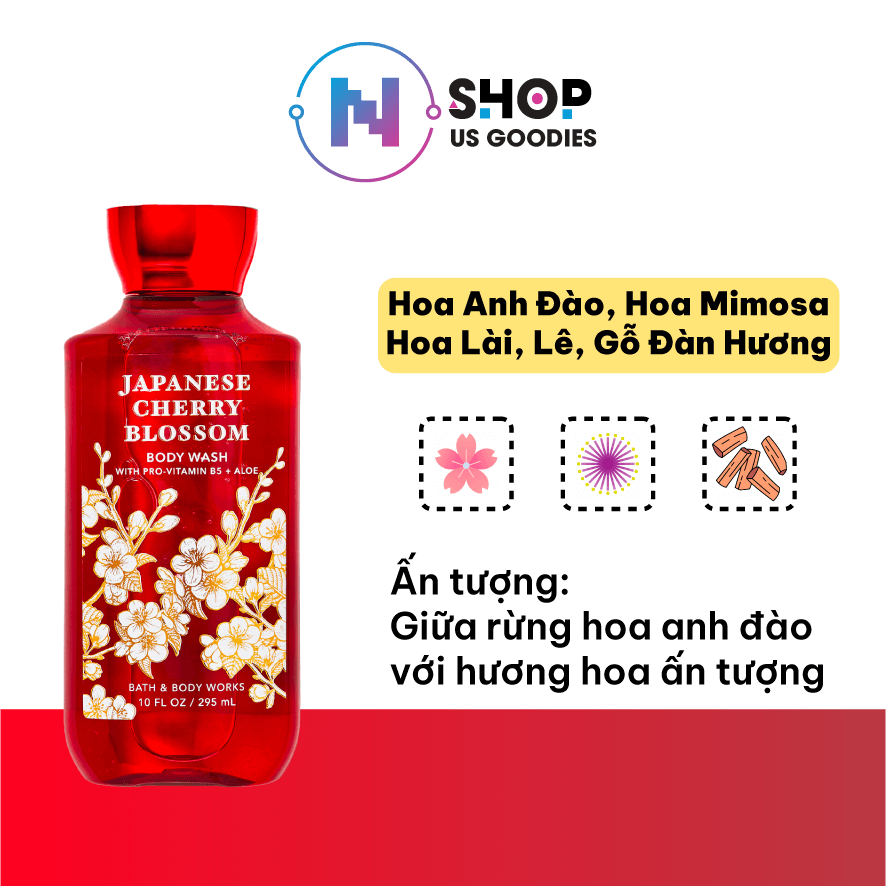 Gel tắm Japanese Cherry Blossom