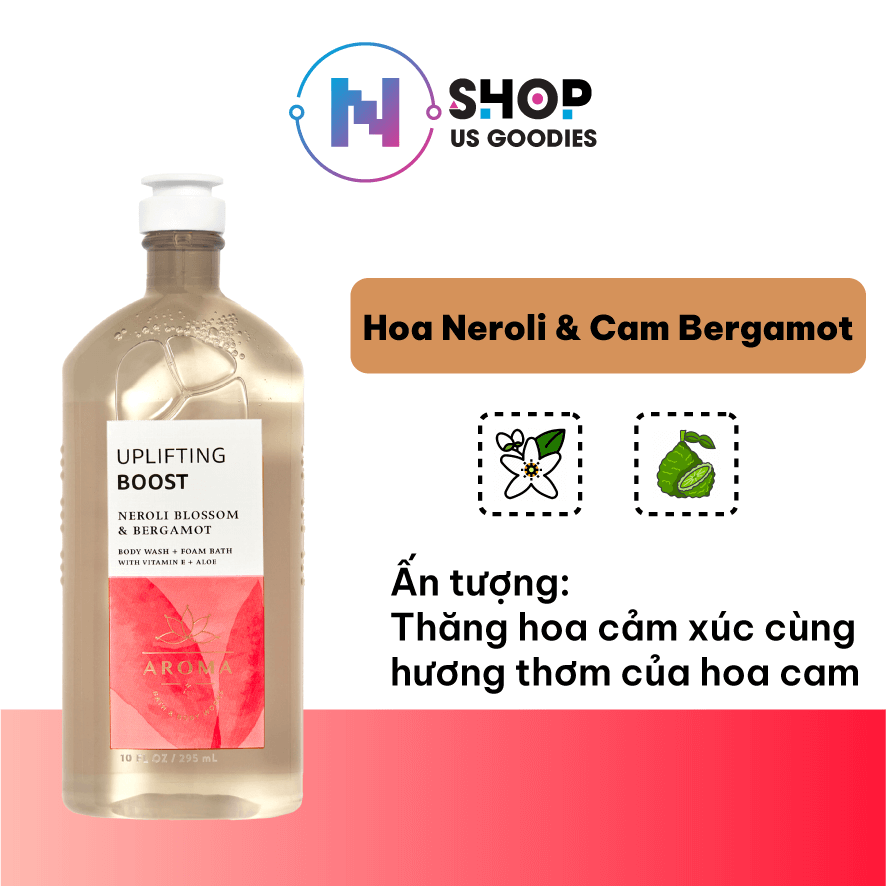 Gel tắm thư giãn Neroli Blossom Bergamot