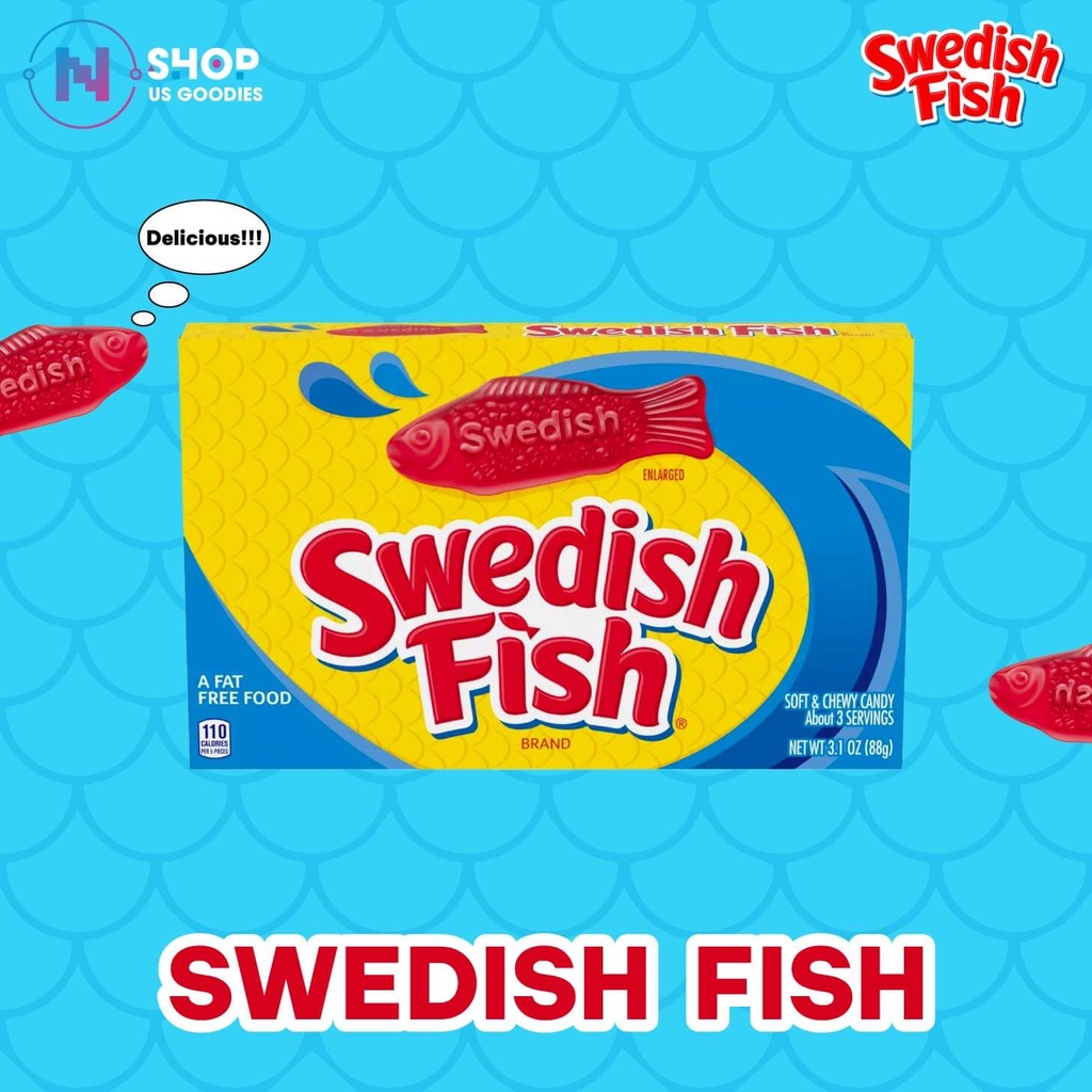 Swedish Fish Candy (3.1oz)