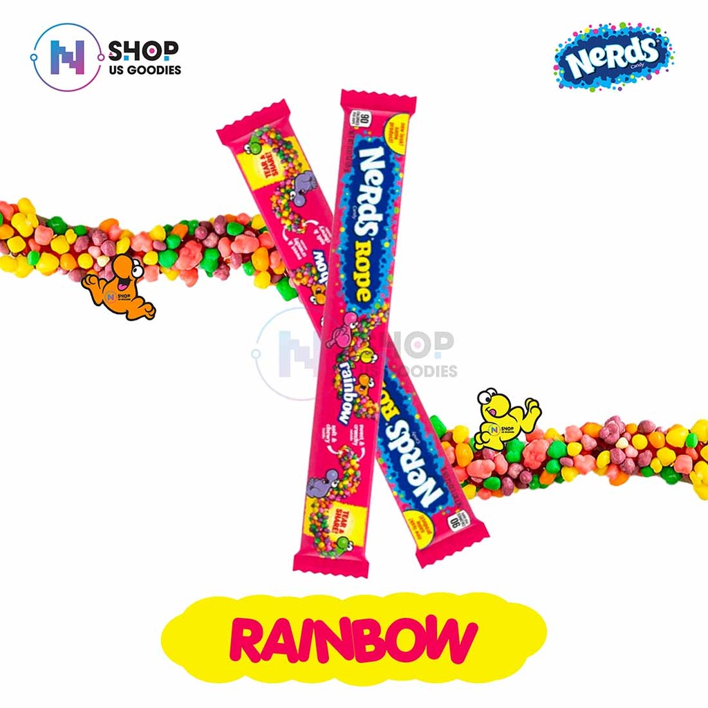 NERDS Rope Candy Rainbow (0.92oz)