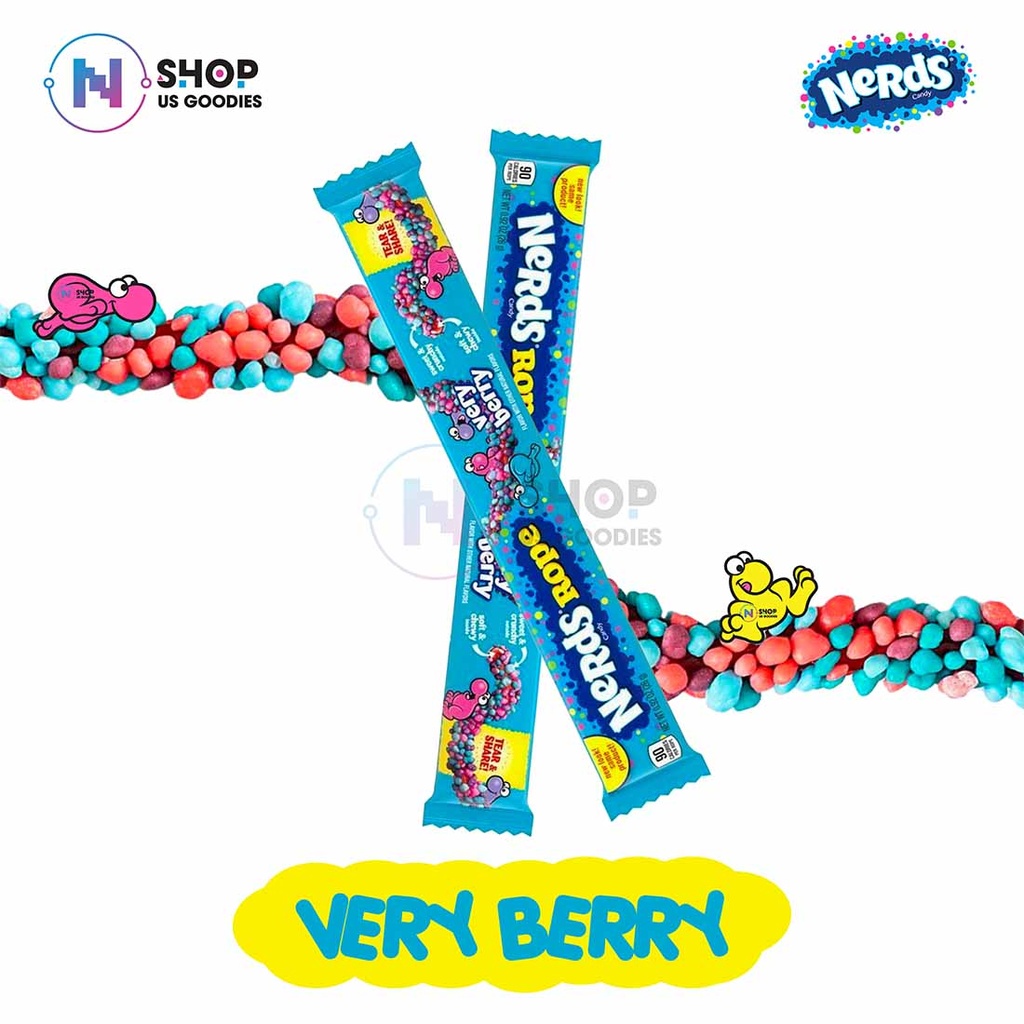 Kẹo Dây NERDS Rope Vị Dâu Rừng (26g)