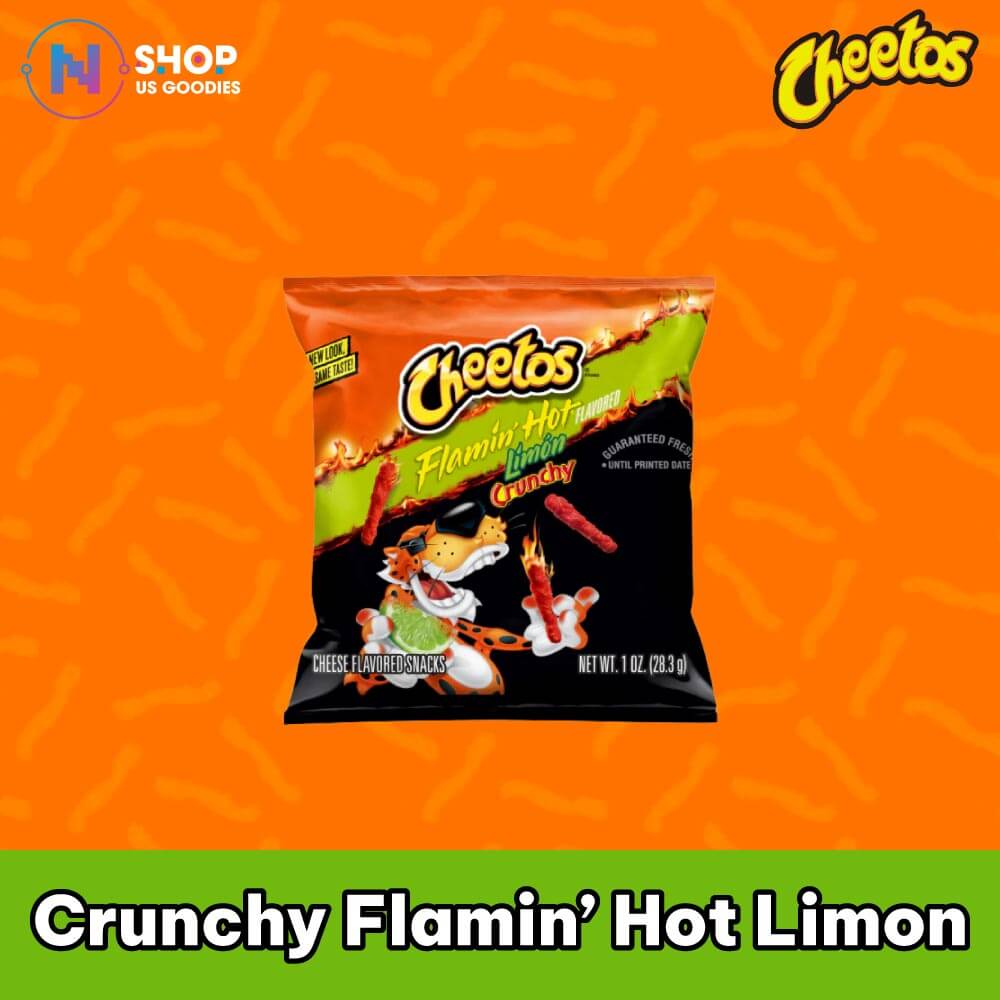 Cheetos Crunchy Flamin' Hot Limon (1oz)