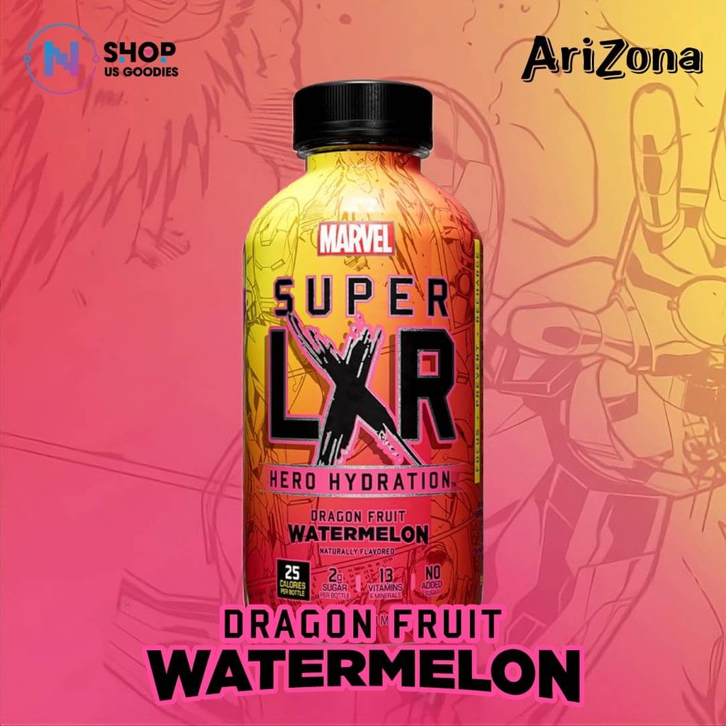 AriZona LXR Hydration Drink Iron Man (16 fl oz)