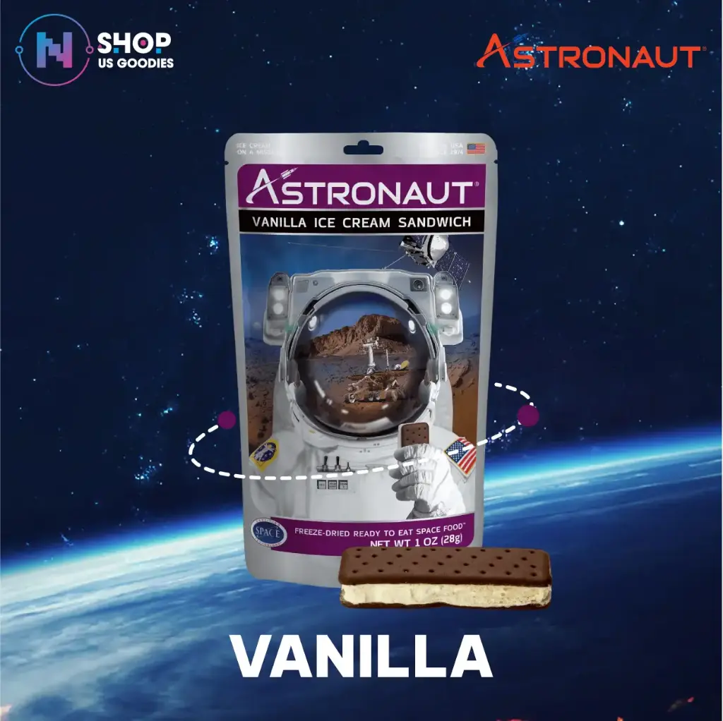 Astronaut Vanilla Ice Cream Sandwiches (1oz)