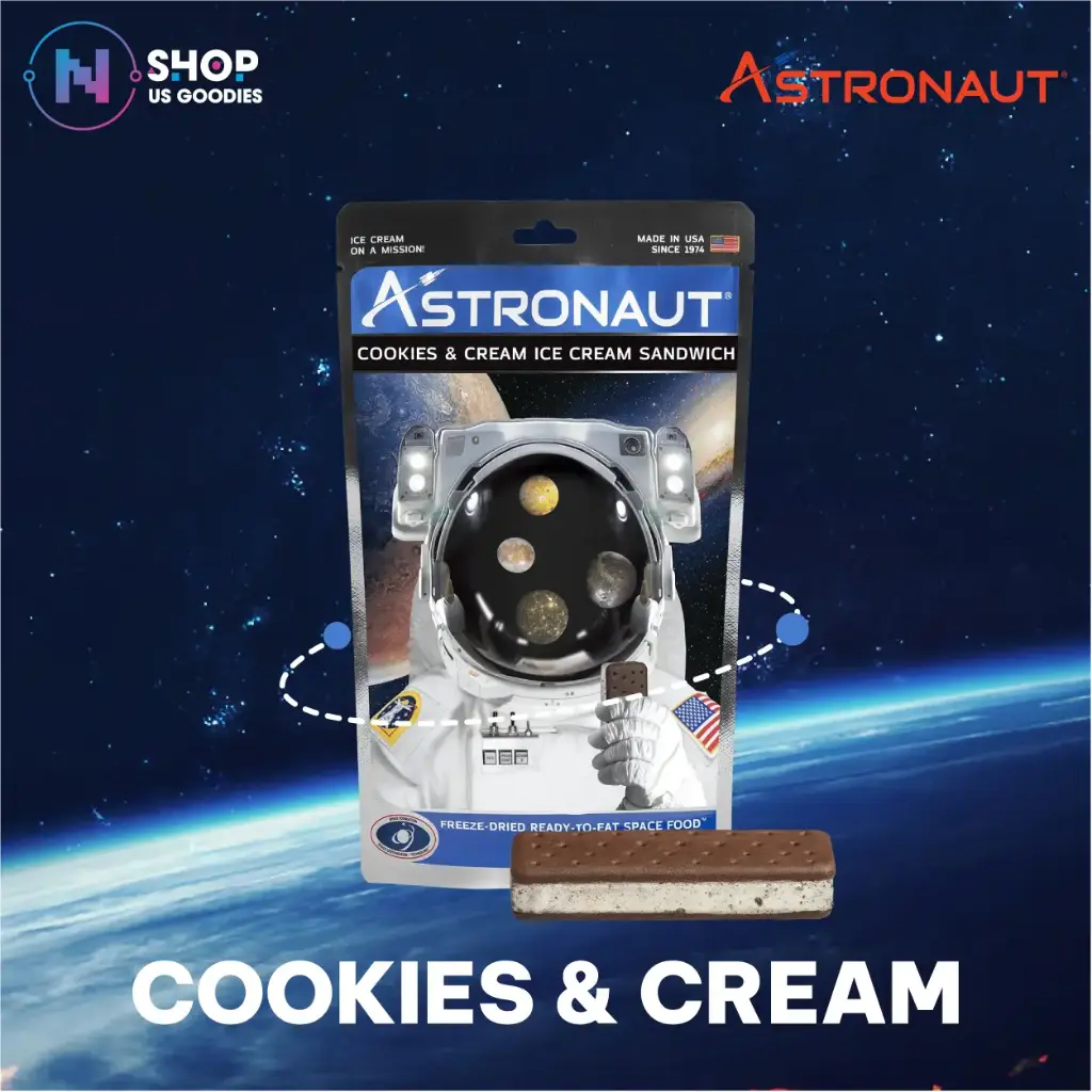 Astronaut Cookies & Cream Ice Cream Sandwiches (1oz)